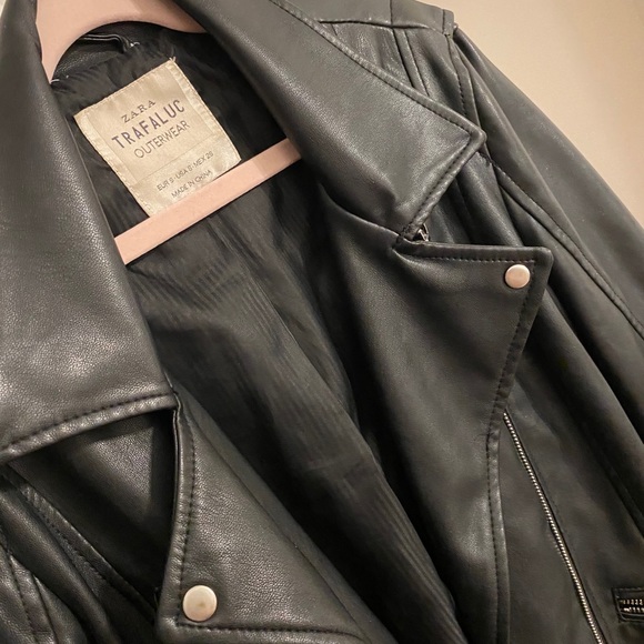 Zara Jackets & Blazers - FAUX leather jacket from Zara